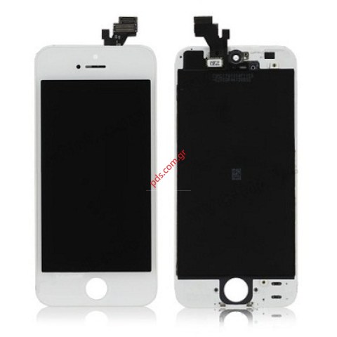 Complete set LCD (OEM) iPhone 5 White (A1429) NO-PARTS (LCD Screen + Touch Screen + Digitizer + Front Cover) Complete set LCD (OEM) iPhone 5 White (A1429) NO-PARTS (LCD Screen + Touch Screen + Digitizer + Front Cover)