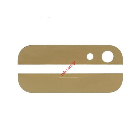 Back plate set iPhone 5 Gold (2 pcs) Back plate set iPhone 5 Gold (2 pcs)