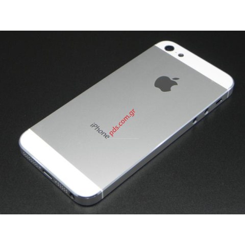 Back cover with middle frame for Apple iPhone 5 A1428 in white color Back cover with middle frame for Apple iPhone 5 A1428 in white color