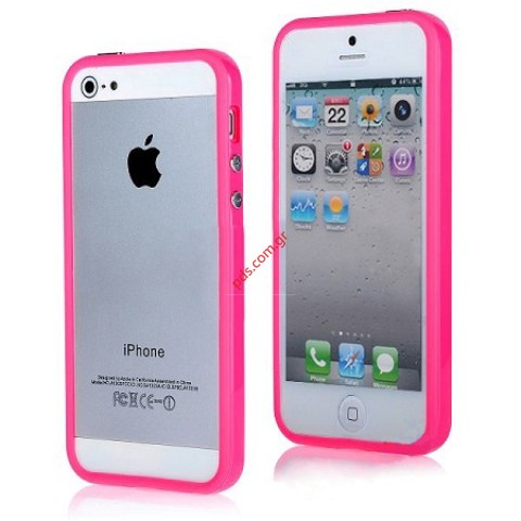 External Apple iPhone 5 Bumper Pink Style Case External Apple iPhone 5 Bumper Pink Style Case