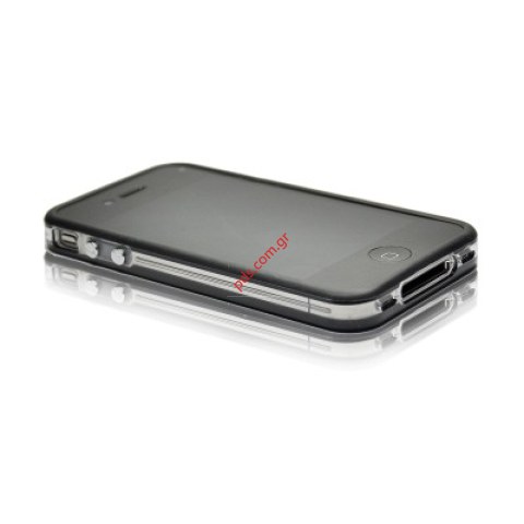 Apple iPhone 5 Bumper Style Case in Clear Transparent Black Apple iPhone 5 Bumper Style Case in Clear Transparent Black