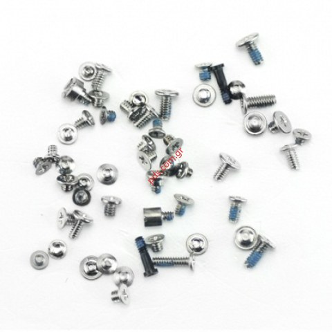 Complete set screw Apple iPhone 5 White color. Complete set screw Apple iPhone 5 White color.