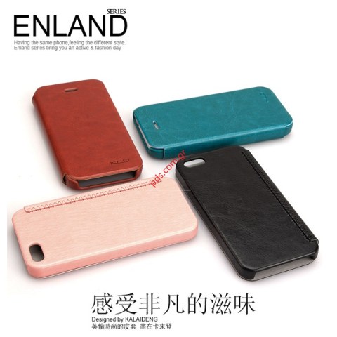 θήκη Apple iPhone 5 KLD Enland Black σε μαύρο χρώμα