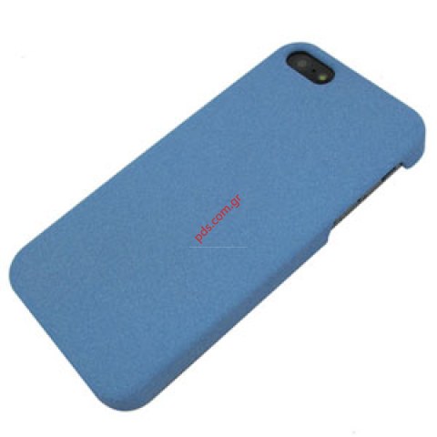 Back hard case Apple iPhone 5 special finishing grain in Blue color Back hard case Apple iPhone 5 special finishing grain in Blue color