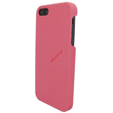 Back hard case Apple iPhone 5 special finishing grain in Pink color Back hard case Apple iPhone 5 special finishing grain in Pink color