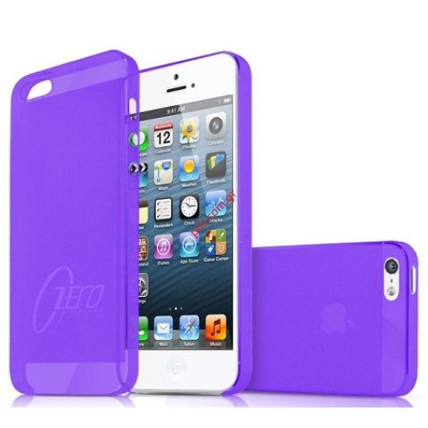 Case silicon Zero.3 Itskins iPhone 5/5S Purple  Case silicon Zero.3 Itskins iPhone 5/5S Purple