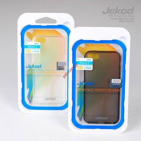 Transparent hard plastic silicon TPU case Apple iPhone 5 in  white color. Transparent hard plastic silicon TPU case Apple iPhone 5 in  white color.