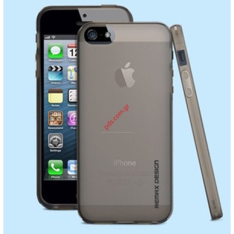 Case TPU Remax iPhone 5/5S Black Case TPU Remax iPhone 5/5S Black