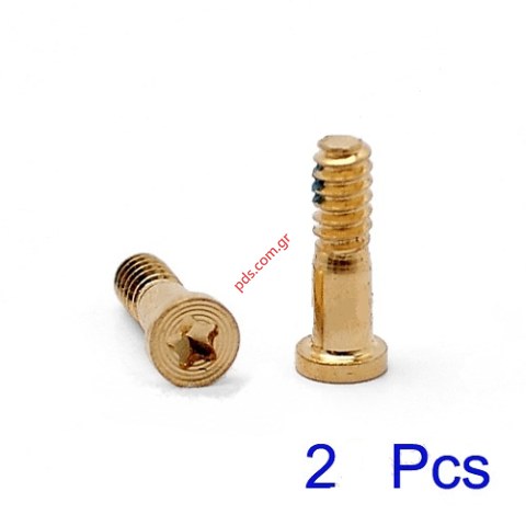 Pentalobe Screw Set 2 pcs iPhone 5 Bottom Dock Connector Gold (OEM) Pentalobe Screw Set 2 pcs iPhone 5 Bottom Dock Connector Gold (OEM)