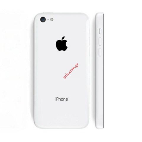 Γνήσιο πίσω καπάκι Apple iPhone 5C White σε λευκό χρώμα Γνήσιο πίσω καπάκι Apple iPhone 5C White σε λευκό χρώμα