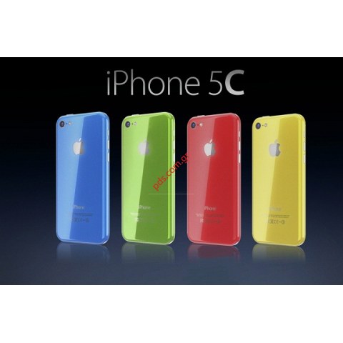 Γνήσιο πίσω καπάκι Apple iPhone 5C Yellow σε κίτρινο χρώμα
