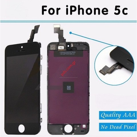 Οθόνη σετ LCD (TM) iPhone 5C Black σε μαύρο χρώμα (NO PARTS) Οθόνη σετ LCD (TM) iPhone 5C Black σε μαύρο χρώμα (NO PARTS)