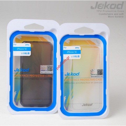 Case TPU Jekod iPhone 5C White Blister. Case TPU Jekod iPhone 5C White Blister.