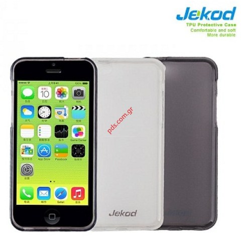 Case TPU Jekod iPhone 5C White Blister.