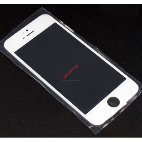Εξωτερικό τζάμι (OEM) Apple iPhone 5S, 5S, 5C White σε λευκό χρώμα  Εξωτερικό τζάμι (OEM) Apple iPhone 5S, 5S, 5C White σε λευκό χρώμα