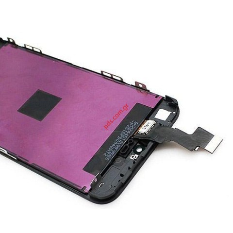 Οθόνη LCD Display σετ OEM iPhone 5S Black (No parts) με το εξωτερικό τζάμι με την αφή σε μαύρο χρώμα 