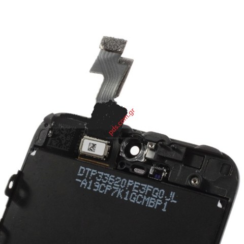 Οθόνη LCD Display σετ OEM iPhone 5S Black (No parts) με το εξωτερικό τζάμι με την αφή σε μαύρο χρώμα 