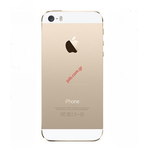 Πίσω καπάκι μπαταρίας iPhone 5S Gold σε χρυσό χρώμα  Πίσω καπάκι μπαταρίας iPhone 5S Gold σε χρυσό χρώμα