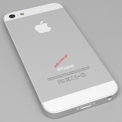 Πίσω καπάκι πρόσοψης iPhone 5s White σε λευκό χρώμα High Quality Πίσω καπάκι πρόσοψης iPhone 5s White σε λευκό χρώμα High Quality