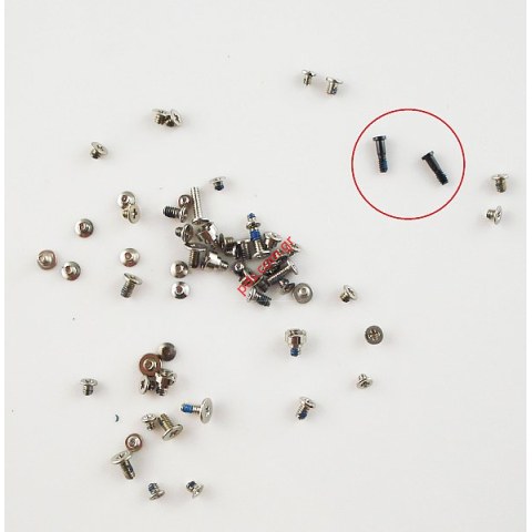 Σετ βίδες για το Apple iPhone 5S Black σε μαύρο χρώμα Screw Set complete. Σετ βίδες για το Apple iPhone 5S Black σε μαύρο χρώμα Screw Set complete.