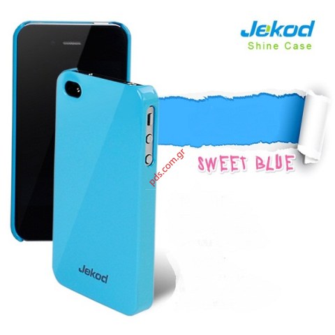 Excelent quality Jekod Shine Hard Skin for Apple Iphone 5 Case in Blue color