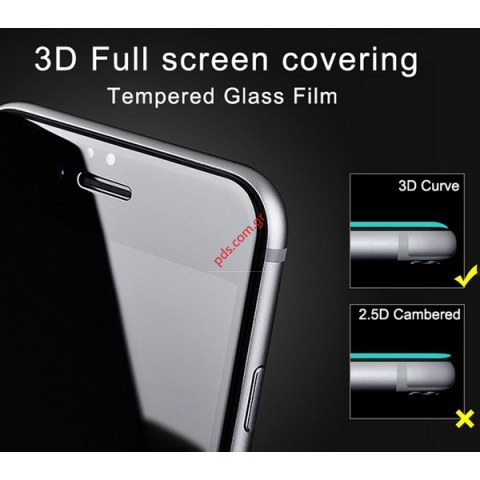 Ανθεκτικό τζάμι προστασίας Black iPhone 6, 6S (4.7) 3D Nillkin AP+ PRO tempered 0,3mm σε μαύρο χρώμα Ανθεκτικό τζάμι προστασίας Black iPhone 6, 6S (4.7) 3D Nillkin AP+ PRO tempered 0,3mm σε μαύρο χρώμα