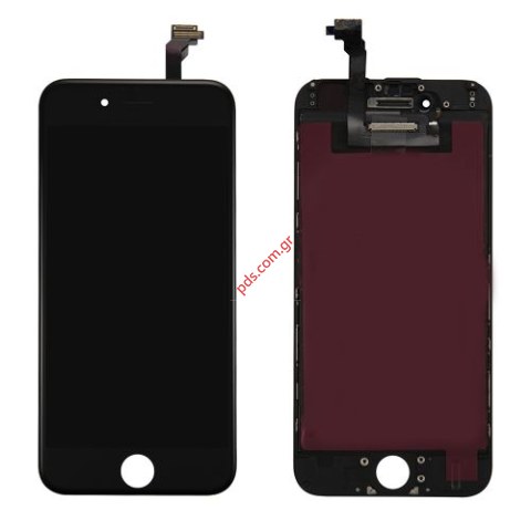 Οθόνη Set LCD iPhone 6 4.7 SUPREME Black LTE-A1586, A1587 σε μαύρο χρώμα Οθόνη Set LCD iPhone 6 4.7 SUPREME Black LTE-A1586, A1587 σε μαύρο χρώμα