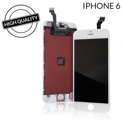 Οθόνη Set LCD (ORIGINAL) Apple iPhone 6 White A1586 4.7 LTE-A σε λευκό χρώμα. Οθόνη Set LCD (ORIGINAL) Apple iPhone 6 White A1586 4.7 LTE-A σε λευκό χρώμα.