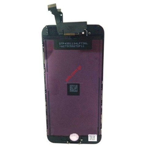 Οθόνη Set LCD (TM/AAA) iPhone 6 Black A1586 4.7 LTE-A σε μαύρο χρώμα