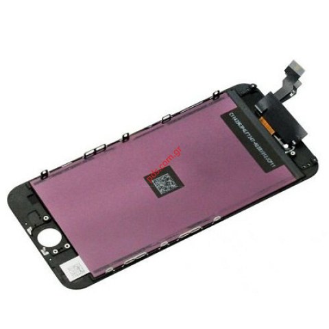Οθόνη Set LCD (TM/AAA) iPhone 6 Black A1586 4.7 LTE-A σε μαύρο χρώμα