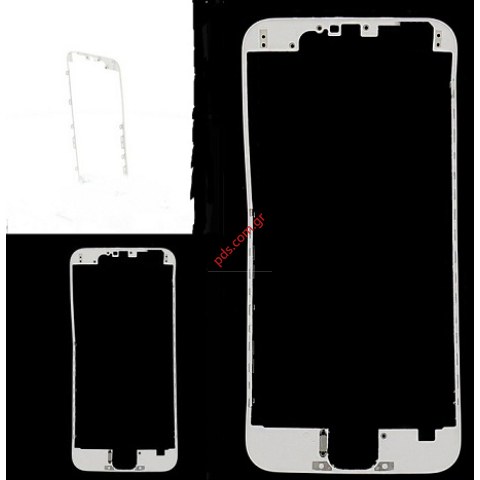 Πλαίσιο πρόσοψης οθόνης LCD iPhone 6 White σε λευκό χρώμα Πλαίσιο πρόσοψης οθόνης LCD iPhone 6 White σε λευκό χρώμα