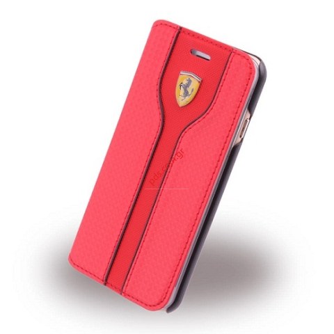 Θήκη Ferrari τύπου βιβλίου κόκκινο για iPhone 6, 6s Carbon Red Racing Θήκη Ferrari τύπου βιβλίου κόκκινο για iPhone 6, 6s Carbon Red Racing