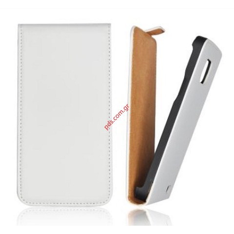 Θήκη flip open case Slim για Apple iPhone 6 (4.7) White σε λευκό χρώμα Θήκη flip open case Slim για Apple iPhone 6 (4.7) White σε λευκό χρώμα