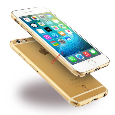 Θήκη  silicon Baseus Sky for iPhone 6, 6s Gold σε χρυσό διάφανο χρώμα TPU Blister Θήκη  silicon Baseus Sky for iPhone 6, 6s Gold σε χρυσό διάφανο χρώμα TPU Blister
