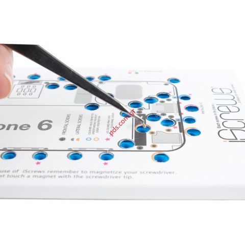 Βάση για τις βίδες iSCREW iPhone 6 για οργανωμένο επίπεδο επισκευής