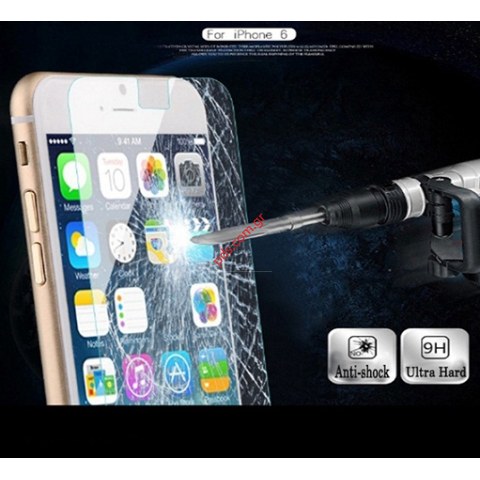 Ανθεκτικό τζάμι προστασίας iPhone 6/6s Plus 5.5 Glass Premium tempered 0,3mm/0,26mm