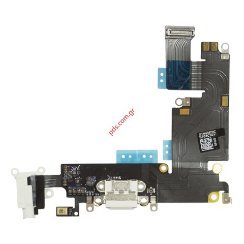 Καλωδιοταινία (OEM) iPhone 6 Plus Charge 5.5 White dock system σε λευκό χρώμα. Καλωδιοταινία (OEM) iPhone 6 Plus Charge 5.5 White dock system σε λευκό χρώμα.