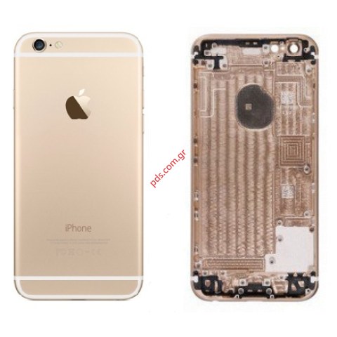 Πίσω καπάκι μπαταρίας (OEM) Apple iPhone 6S (4.7) Gold σε χρυσό χρώμα Πίσω καπάκι μπαταρίας (OEM) Apple iPhone 6S (4.7) Gold σε χρυσό χρώμα