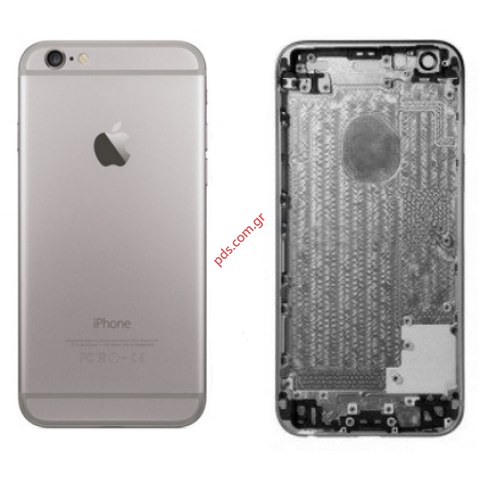 Πίσω καπάκι μπαταρίας (OEM) iPhone 6S (4.7) Space Grey σε γκρί χρώμα Πίσω καπάκι μπαταρίας (OEM) iPhone 6S (4.7) Space Grey σε γκρί χρώμα
