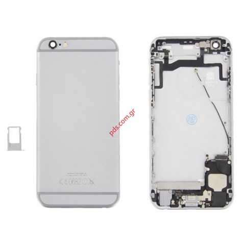 Πίσω καπάκι (OEM) iPhone 6S Space grey with parts Πίσω καπάκι (OEM) iPhone 6S Space grey with parts