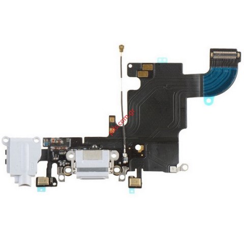 Ταινία φόρτισης (OEM) iPhone 6s 4.7 Charging port White (Flex cable) για το λευκό χρώμα Ταινία φόρτισης (OEM) iPhone 6s 4.7 Charging port White (Flex cable) για το λευκό χρώμα