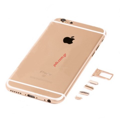 Πίσω καπάκι μπαταρίας (OEM) iPhone 6S Plus Gold σε χρυσό χρώμα