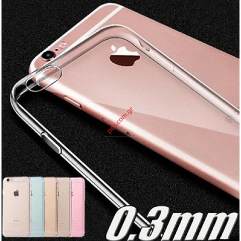 Case transparent ultra slim iPhone 7/8 4.7 TPU Silicon 0.3mm