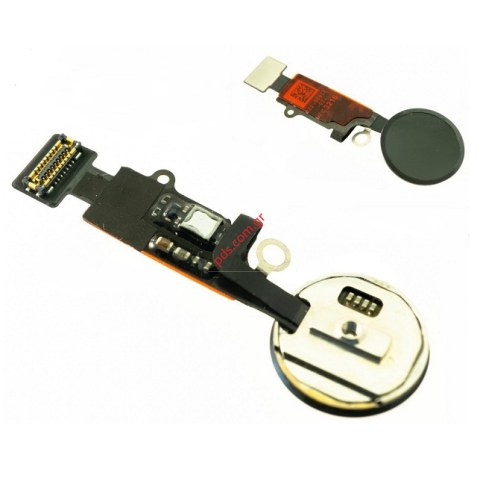 Καλωδιοταινία (SVP) iPhone 7 (4.7) Home Black with flex cable σε μαύρο χρώμα (w/ Fingerprint Scanner)  Καλωδιοταινία (SVP) iPhone 7 (4.7) Home Black with flex cable σε μαύρο χρώμα (w/ Fingerprint Scanner)