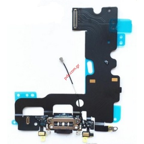 Καλωδιοταινία (OEM) iPhone 7 Plus (5.5) Black Charge system connector για το μαύρο γκρί χρώμα
