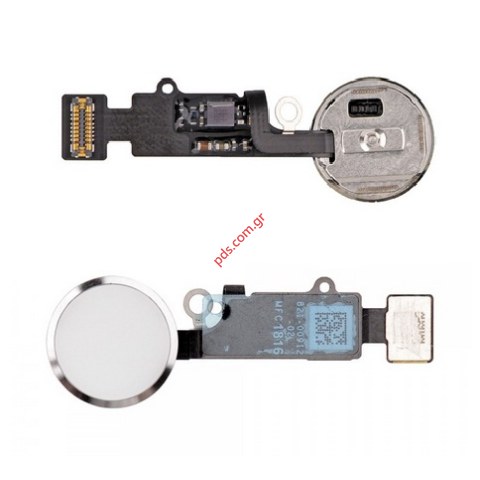 Καλωδιοταινία (OEM) iPhone 7 PLUS (5.5) Home Silver white για το λευκό χρώμα with flex cable. Καλωδιοταινία (OEM) iPhone 7 PLUS (5.5) Home Silver white για το λευκό χρώμα with flex cable.