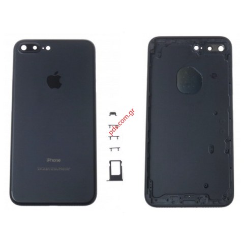 Πίσω καπάκι (H.Q) Jet Black iPhone 7 Plus MAT σε μαύρο χρώμα (με μικρά εξαρτήματα) with small parts Πίσω καπάκι (H.Q) Jet Black iPhone 7 Plus MAT σε μαύρο χρώμα (με μικρά εξαρτήματα) with small parts