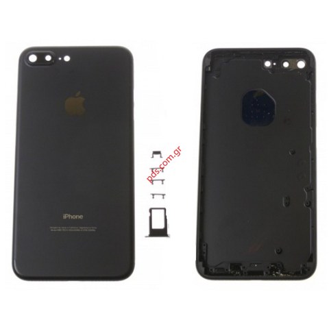 Πίσω καπάκι (H.Q) Jet Black iPhone 7 Plus MAT σε μαύρο χρώμα (με μικρά εξαρτήματα) with small parts Πίσω καπάκι (H.Q) Jet Black iPhone 7 Plus MAT σε μαύρο χρώμα (με μικρά εξαρτήματα) with small parts