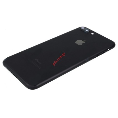 Πίσω καπάκι  (OEM) Jet Black iPhone 7 Plus MAT σε μαύρο ματ χρώμα (με μικρά εξαρτήματα) with small parts