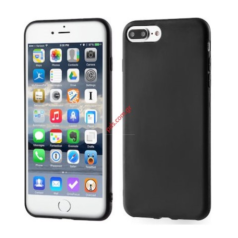 Case ultra slim iPhone 7/8 Plus TPU Silicon 0.3mm Black Case ultra slim iPhone 7/8 Plus TPU Silicon 0.3mm Black